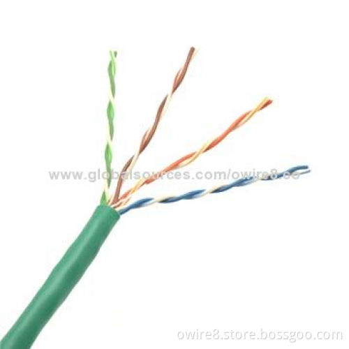 Best Price UTP Cat5e Copper LAN Cable, New PVC Passed Fluke Test, TIA/ETA 568